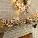 Load image into Gallery viewer, Clovi Brad Schmidt Hard Candy Holiday Garland, Christmas, 6’, LED Lights

