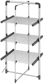 Load image into Gallery viewer, Tors &amp; Olsson 3-Tier Heated Electric Clothes Drying Rack - Energy Efficient Laundry Solution with 68.9 ft of Drying Space
