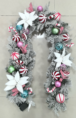 Load image into Gallery viewer, 6' Cordless Candyland Garland
